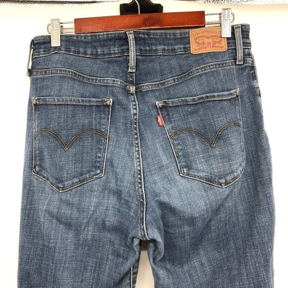 Levi's Blue Story 721 High Rise Skinny Jeans size 32x30 - Picture 10 of 16